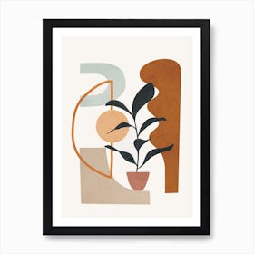 Soft Shapes Vi Art Print