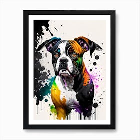 Boxer Dog Art Print