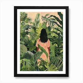 In The Garden Brooklyn Botanical Gardens 2 Art Print