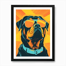 Rottweiler 3 Art Print