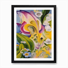 Georgia O'Keeffe - From the Old Garden No 2 Art Print