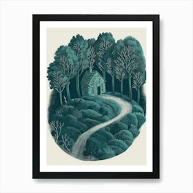 House In The Woods 3 Art Print