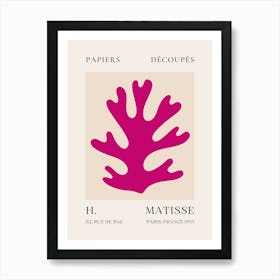 H Matisse 6 Art Print