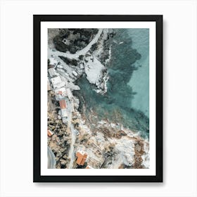 Ikaria, Coastal Contours Art Print