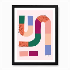 Abstract Shapes 1 Art Print