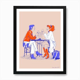 Best Friends Art Print