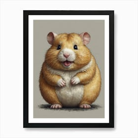 Hamster 5 Art Print