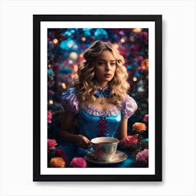 Alice In Wonderland 3 Art Print