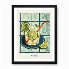 Mojito Tile Poster Art Print