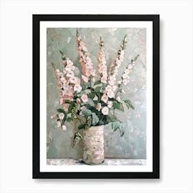 A World Of Flowers Snapdragons 4 Painting Art Print