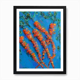Five Carrots Art Print