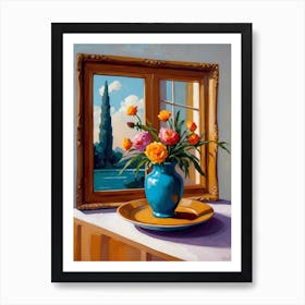 Vase Of Flowers Art Print