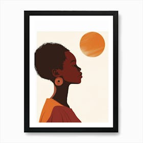 African Woman 143 Art Print