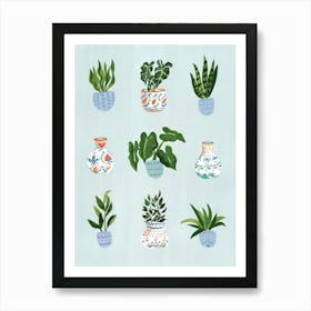 Plants Art Print