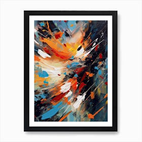 Oil Painting Abstract 2 Art Print