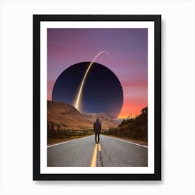 Gone Art Print