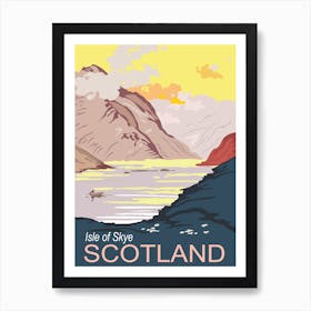Scotland Isle Of Skye Art Print