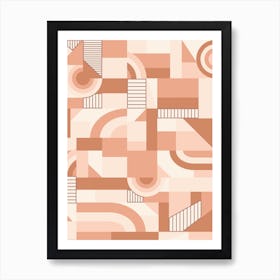 Nude Blocks Art Print