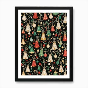 Christmas Bells 1 Art Print