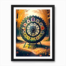 Wheel Of Fortune 2 Art Print