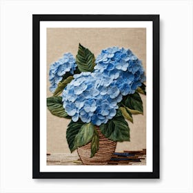 Hydrangeas Art Print