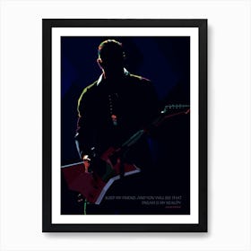 Rockstar Quotes 1 Art Print