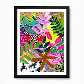 Colourful Abstract  Art Print