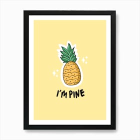 Pineapple Art Print