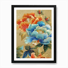 Peony Painting 3 Art Print