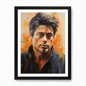 Benicio Del Toro (3) Art Print