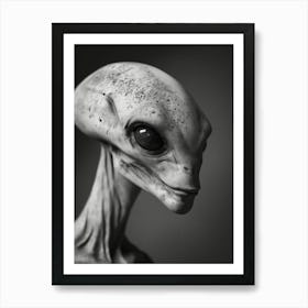 Alien Head Art Print