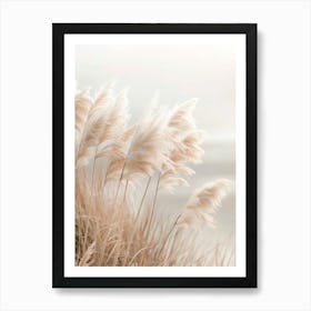 Picturesque Pampas Grass Art Print