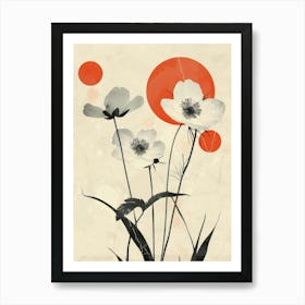 Asian Flowers 2 Art Print