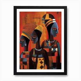 African Women 4 Art Print