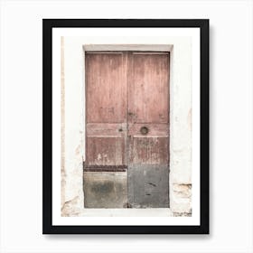 Old Wooden Door 1 Art Print