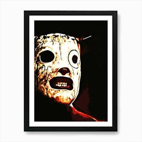 Scream Mask slipknot band Art Print