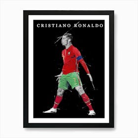 Cristiano Ronaldo Portugal 2 Art Print