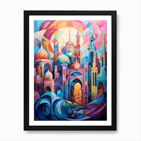 Abstract Painting 19 Art Print