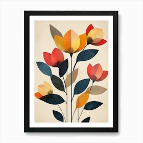 Flowers In A Vase 16 Art Print