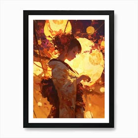 Kimono 2 Art Print