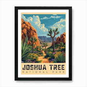 Joshua Tree National Park Poster Art Print