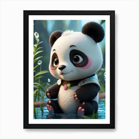 Panda Bear 13 Art Print