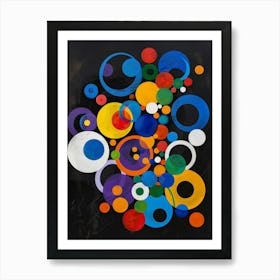 Circles 8 Art Print