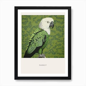 Ohara Koson Inspired Bird Painting Parrot 3 Poster Art Print