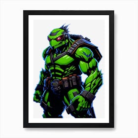 Teenage Mutant Ninja Turtles 13 Art Print