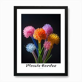 Bright Inflatable Flowers Poster Prairie Clover 2 Art Print