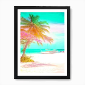 Boracay Philippines Soft Colours Tropical Destination Art Print