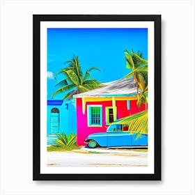 Andros Island Bahamas Pop Art Photography Tropical Destination Art Print