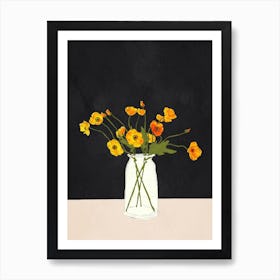 Little Gift Evening Art Print