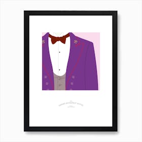 Hotel Budapest Gustaves Managers Uniform Art Print